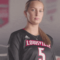 Volleyball Ls Up GIF by Louisville Cardinals