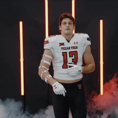 College Football Sport GIF by Texas Tech Football