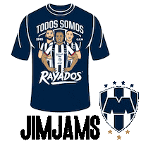 Rayados Monterrey Sticker by Jim Jams