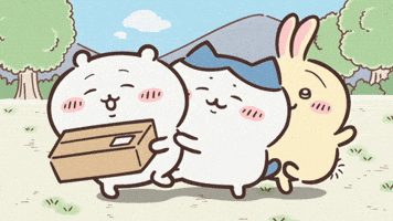 うさぎ Sukiyaki GIF