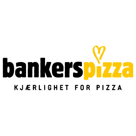 Kjærlighet For Pizza Sticker by Bankers Pizza
