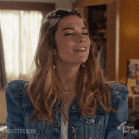 Alexis Rose Agree GIF by Schitt's Creek