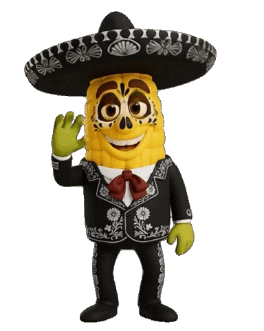 Happy Feliz Sticker by Tostadas Ortiz