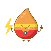 Blut Sticker by Octapharma Plasma