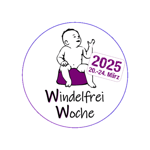 Windelfrei Sticker by Babys einfach abhalten