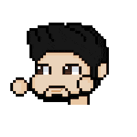 Pixel Art Sticker