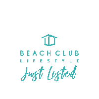 Follow Us Real Estate Sticker by Beach Club Lifestyle