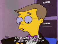 Speaking Season 3 GIF by The Simpsons