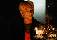 Music Video Burn GIF