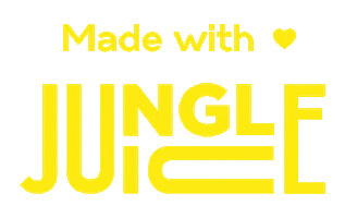 junglejuiceadv love made with love madewithlove junglejuice Sticker