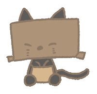 貓 黑貓 Sticker by polu