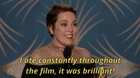 Olivia Colman Film GIF by Golden Globes
