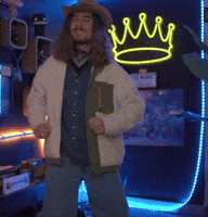 2sDoubleA happy dance smile cowboy GIF
