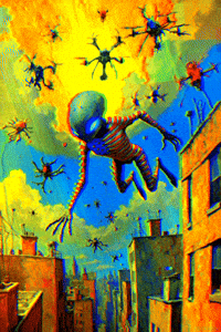 Good Morning Glitch GIF by PEEKASSO