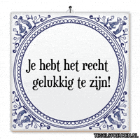 Spreuk Trots GIF by Tegelspreuken.nl