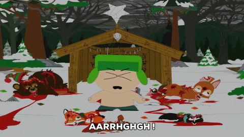 angry kyle broflovski GIF by South Park 