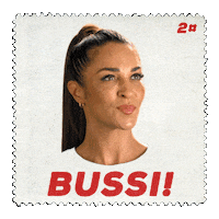German Kiss Sticker