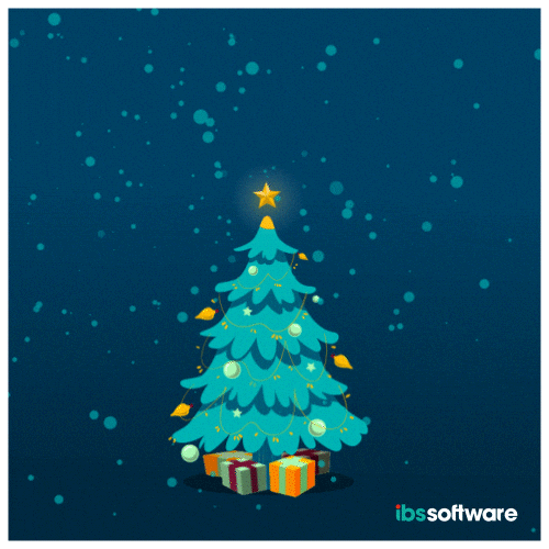 Merry Christmas Happy Holidays GIF by IBS Software