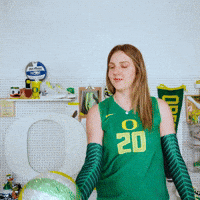 Oregon Duck Volleyball GIF by GoDucks