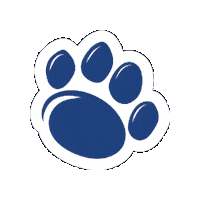 pennstateliberalarts pennsylvania penn state psu paw print Sticker