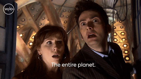David Tennant Planet GIF by Doctor Who