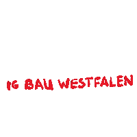 igbauwestfalen what whaaat warum wieso Sticker