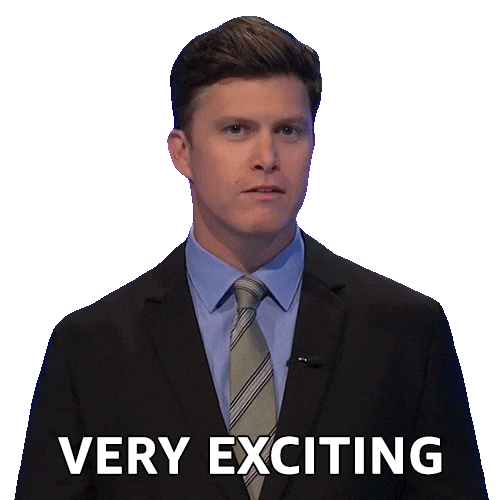 Colin Jost Sticker by Jeopardy!