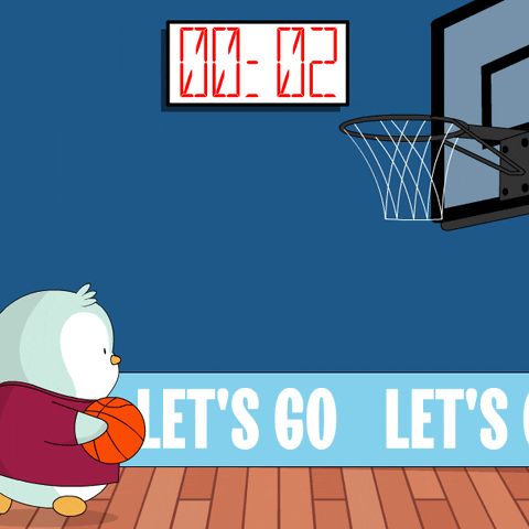 Lets Go Basketball GIF by Pudgy Penguins