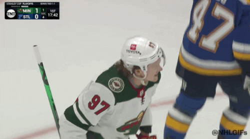 Happy Ice Hockey GIF by NHL