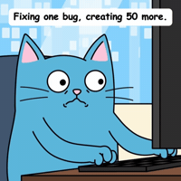 Blue Cat Programming GIF