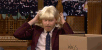 fallon tonight wig GIF by The Tonight Show Starring Jimmy Fallon