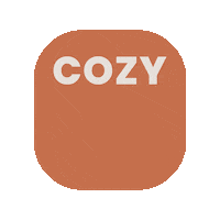 Comfort Cosy Vibes Sticker by Studio Wodehouse