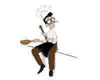 Party Cooking Sticker by Luchetti Store