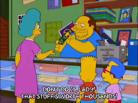 Warning Episode 11 GIF by The Simpsons