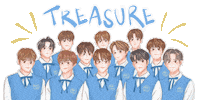 Treasure Asahi Sticker