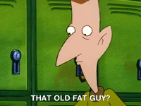 hey arnold nicksplat GIF
