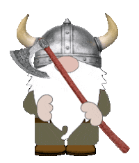 Viking Gnome Sticker
