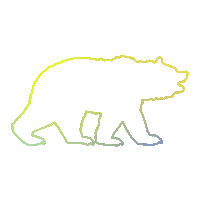 Bruin Bear Football Sticker by UCLA