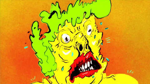 Shocked Hand Drawn GIF by Jamie Wolfe