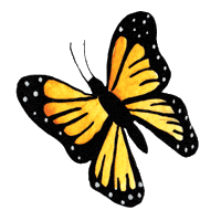 Butterfly Sticker by Chobani Mexico