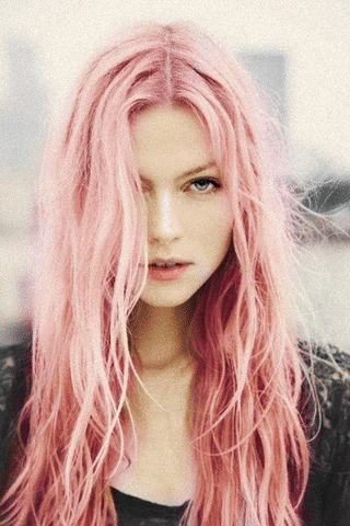 pink hair GIF