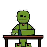 Go On Judging You Sticker by Stikbot