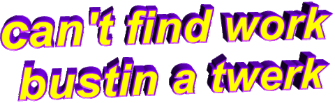 pink work Sticker by AnimatedText