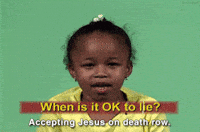 Lying Death Row GIF