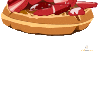 Hungry Breakfast Sticker by Allô! Mon Coco