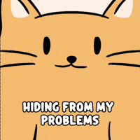 Hiding Help GIF by MESA My Emotional Support Animal