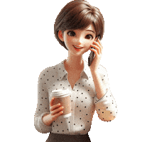 Coffee-Break Sticker