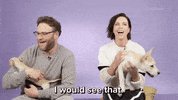 Charlize Theron Puppy GIF by BuzzFeed