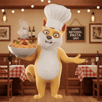 Happy Italian Restaurant GIF by Doge Pound