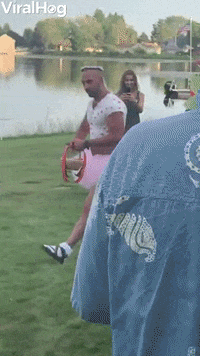 Man Makes Hilarious Flower Boy At Sisters Wedding GIF by ViralHog